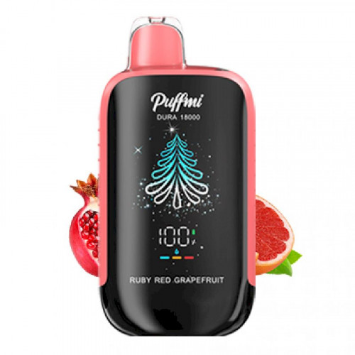 Электроная сигарета PuffMi Dura 18000 - Виноград грейпфрут (Ruby Red Grapefruit)