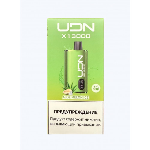 Электронная сигарета UDN BAR X 13000 Алоэ Дыня